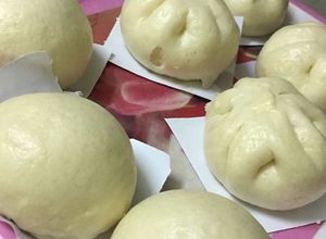 Hình của món Bánh bao nhân cade.