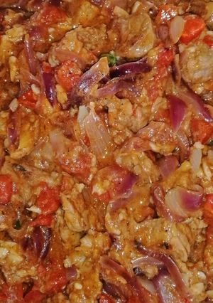 A picture of Wet Fry Beef.