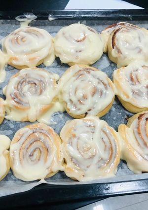 A picture of Cinnamon rolls.