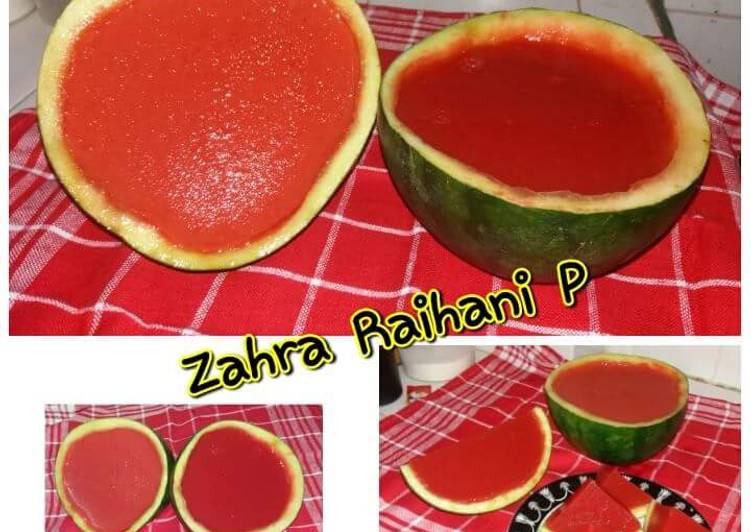 Resep Puding Semangka Tanpa Biji yang Bisa Manjain Lidah