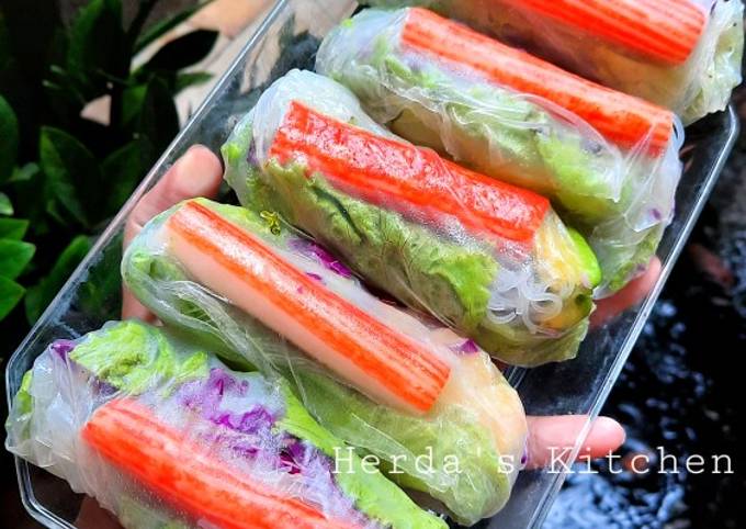 Vietnamese Spring Roll/Salad Roll