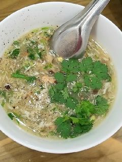Hình của món Súp ghẹ.