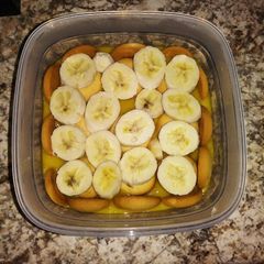A picture of GF & Dairy Free Grandmas Banana Pudding.