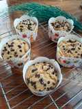 Banana oat muffin