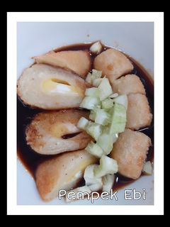 Foto resep Pempek Ebi (udang kecil kering) Empuk Kenyal dan Gurih