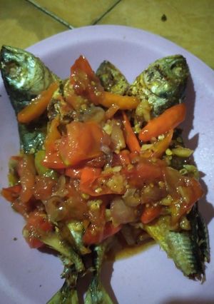 Foto resep Ikan kembung bumbu mercon