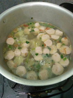 Foto resep Sayur sop baso