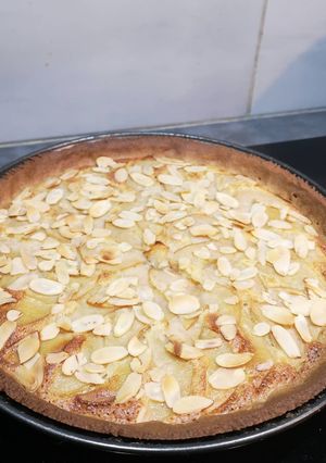 Une photo de Tarte amandine aux poires