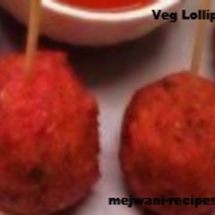 A picture of Crispy, Spicy Veg Lollipop.