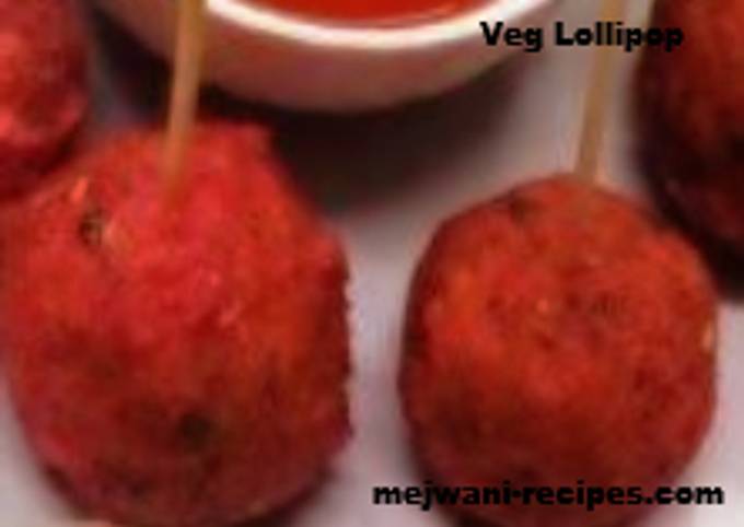 Crispy, Spicy Veg Lollipop