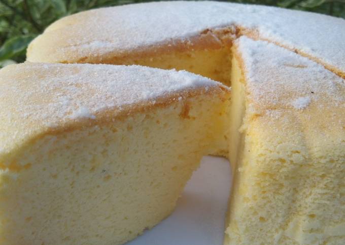 Langkah Mudah untuk Menyiapkan Japanese cheese cake, Enak Banget