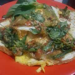 รูปของ Ceplok telur sambel kemangi