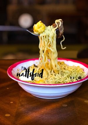 A picture of Banana noodles.