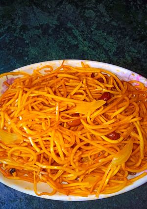 A picture of Tomato noodles.