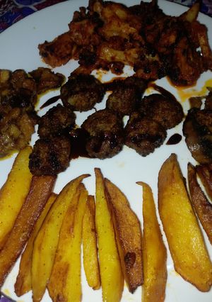 عکسی از دستور بشقاب ناهار
