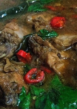 Foto resep Ayam Kecap Daun Jeruk Pedas