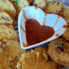 A picture of Bread fritters.