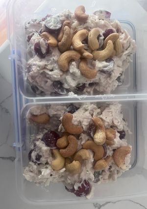 A picture of Summer Chicken Salad- little Mayo!.
