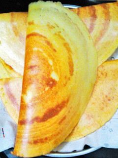 A picture of Split Yellow Moong Beans Dosa.