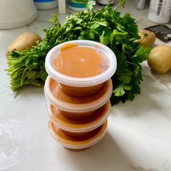 A picture of Mild Thai Red Curry Paste #vegan.