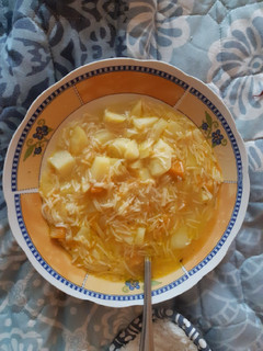 Una foto de Sopa de verduras