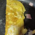Omelette de jamón y queso sencillito