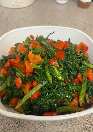 A picture of 🥬Braised Mustard Greens 🥬.
