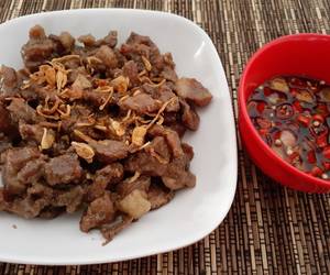 Resep mudah Sate kambing goreng Praktis Enak