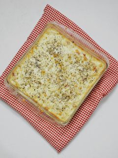 Foto resep Macaroni Schotel w/ Bechamel Sauce