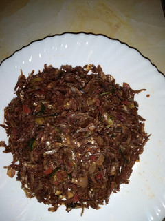 A picture of Wet fry omena#4weekschallenge.