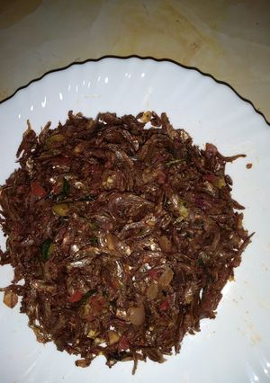 A picture of Wet fry omena#4weekschallenge.