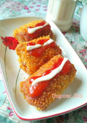 Foto resep Roti Gulung isi Mozarella sosis