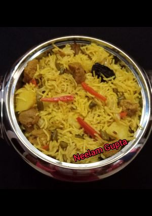 A picture of Veg Biryani.