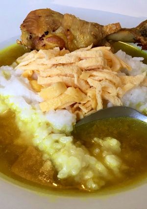 Foto resep Bubur nasi dari beras