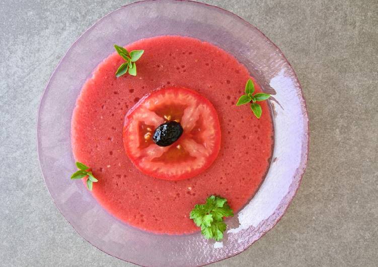 Velouté cru de tomates 🍅