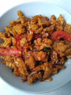 Foto resep Kering tempe pedas manis