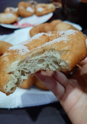 Una foto de Torta fritas para el mate con pocos ingredientes 🥰
