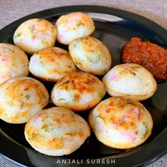 A picture of Onion Paniyaram.