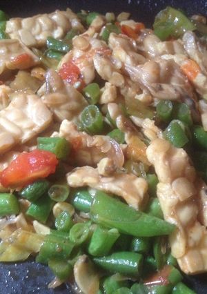 Foto resep Oseng Buncis Tempe Simple