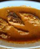 Fish curry (black pomfret)