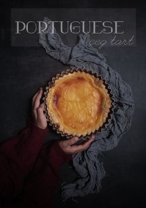 Foto resep Portuguese egg tart
