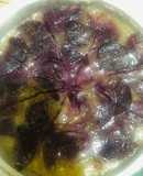 Bánh khoai tím nước cốt dừa