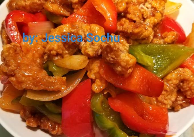 Resep Sweet and Sour Chicken Yang Laziss