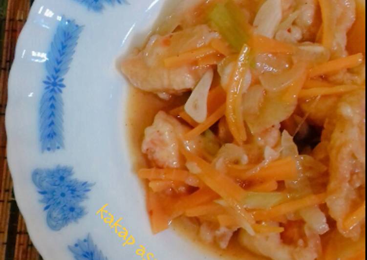 Kakap tepung asam manis π