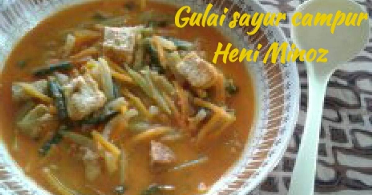 Resep Gulai Sayur Campur Oleh Heni Hendriany Cookpad