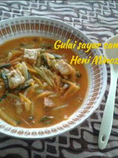 Foto resep Gulai sayur campur