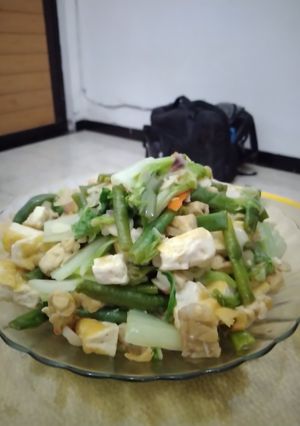 Foto resep Tumis kacang panjang magicom (ala kost)