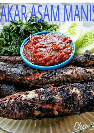 Foto resep Ikan Bakar Asam Manis