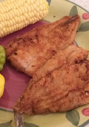 A picture of Fried fish without eggs.