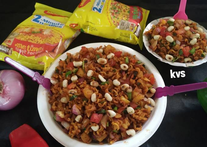 Noodles Bhel Recipe